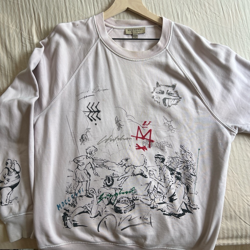 Burberry Light Pink Sweatshirt